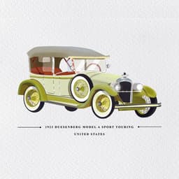 1923 Duesenberg Model A Sport Touring view 2