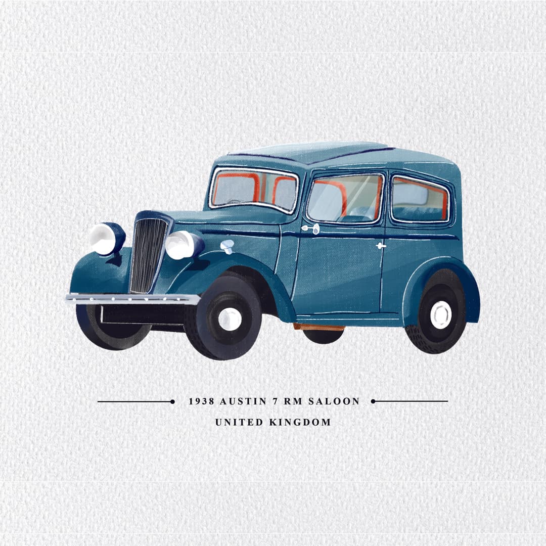 1938 Austin 7 RM Saloon