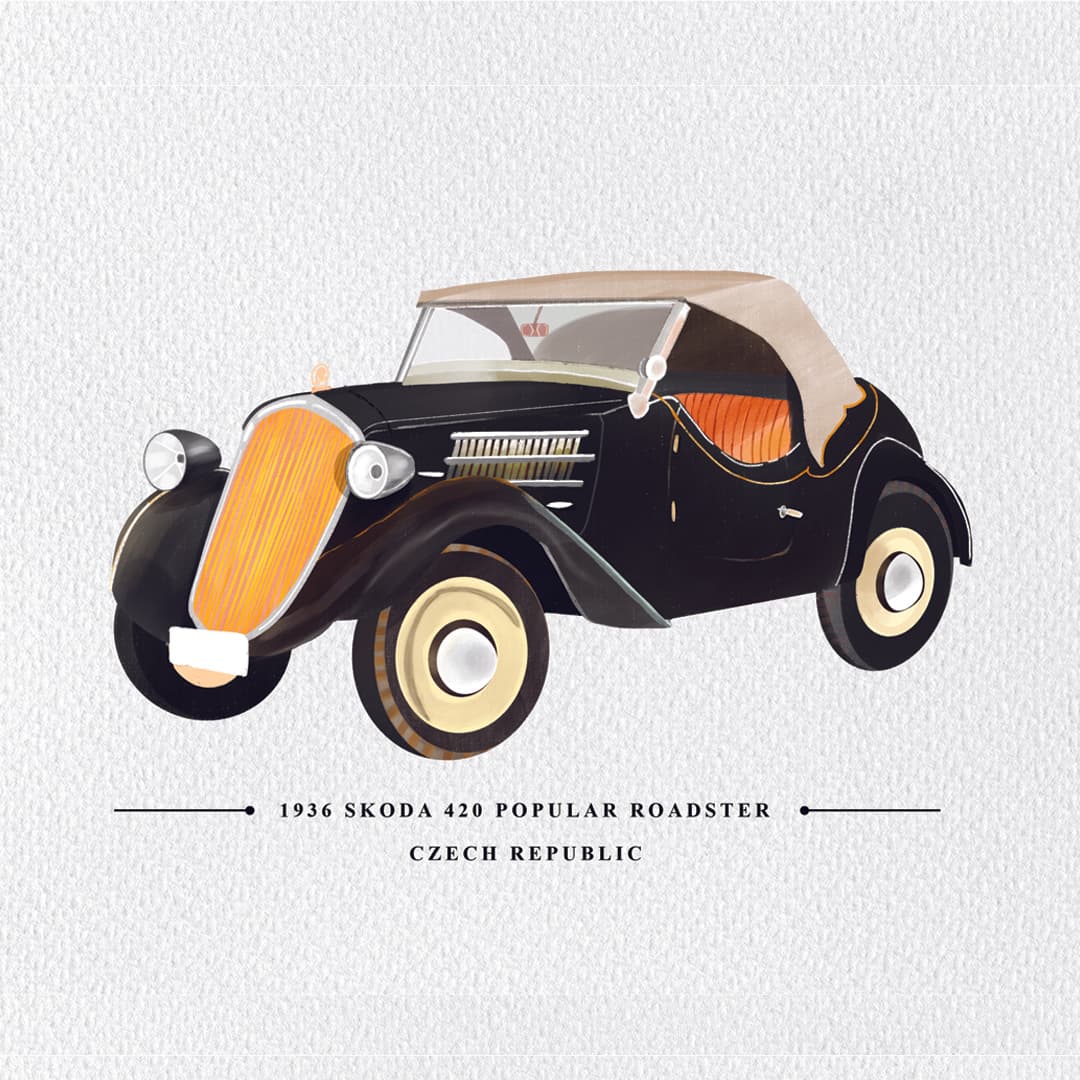1936 Skoda 420 Popular Roadster